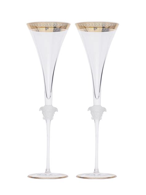 versace shoes nz|Versace champagne glasses.